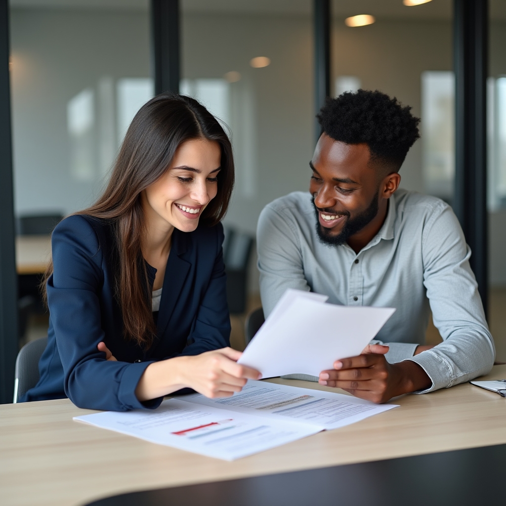 Tim pregledava i organizira poslovne dokumente